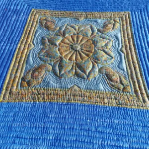 لحاف کرسی مخمل ترمه طرح ترنج