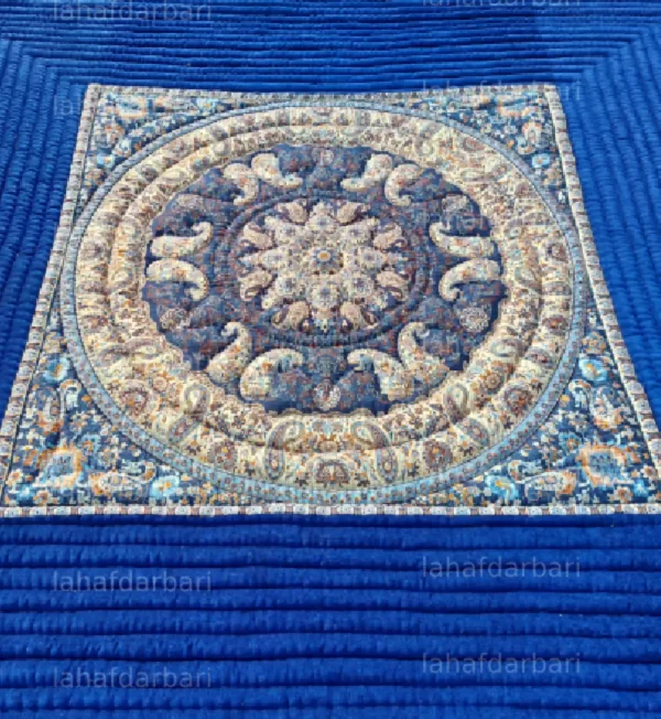 لحاف کرسی ترمه مخمل طرح افشار