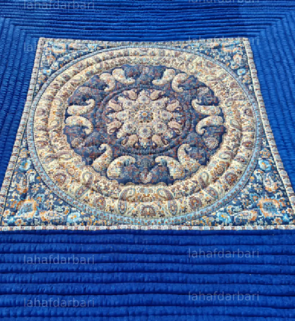 لحاف کرسی ترمه مخمل طرح افشار