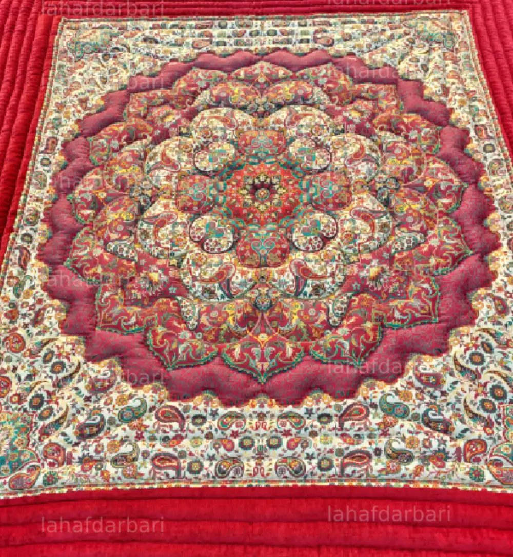 لحاف کرسی ترمه طرح اردیبهشت