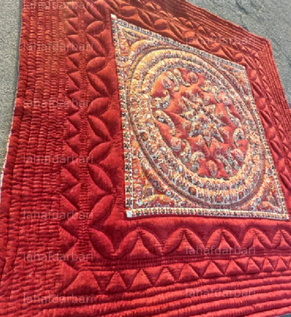 لحاف کرسی ترمه طرح ترنج