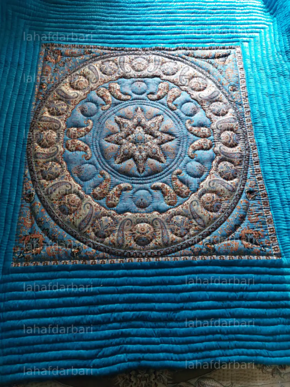 لحاف کرسی ترمه طرح ترنج