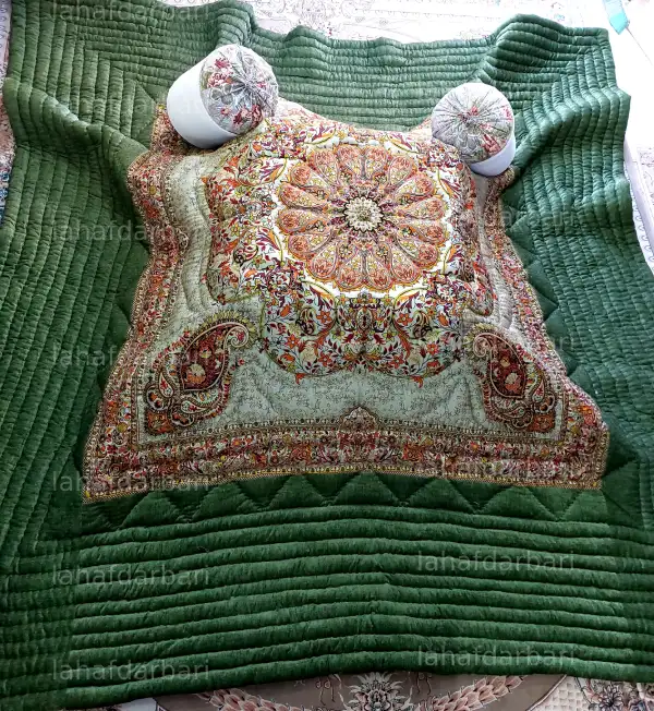 لحاف کرسی ترمه طرح افشار