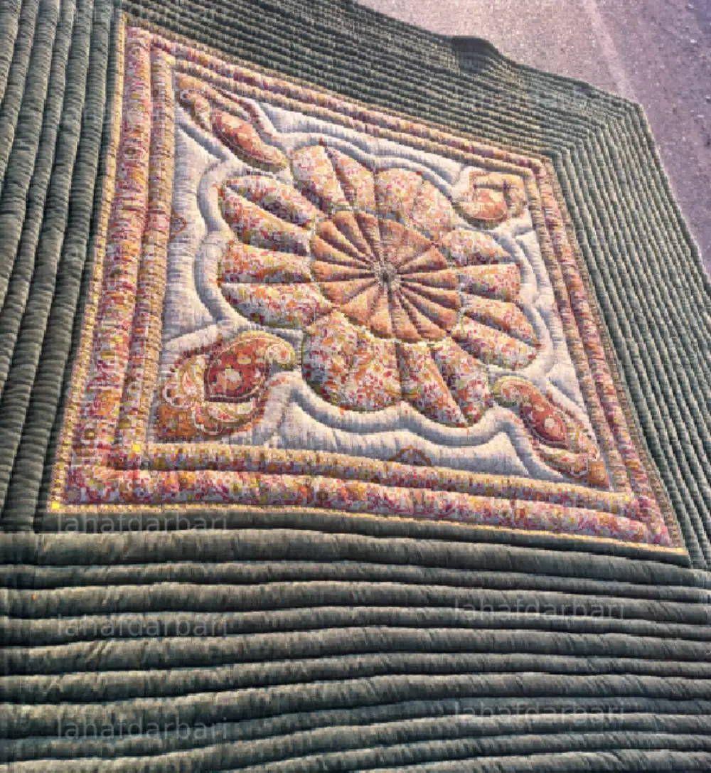 لحاف کرسی ترمه طرح افشار