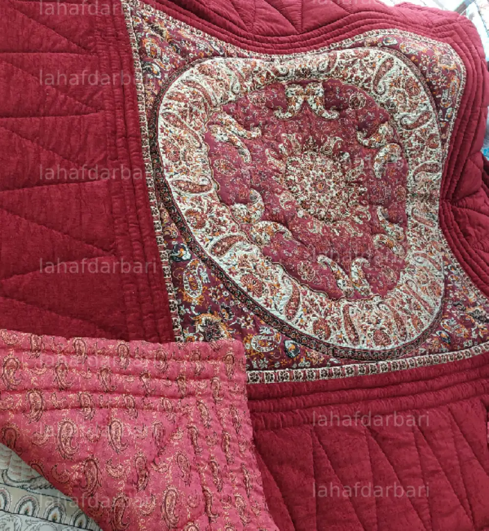 لحاف کرسی ترمه طرح ترنج