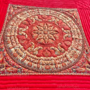 لحاف کرسی مخمل و ترمه طرح افشار